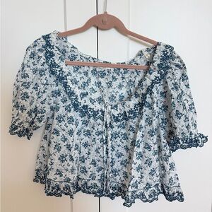 Doen lazuli songbird toile top